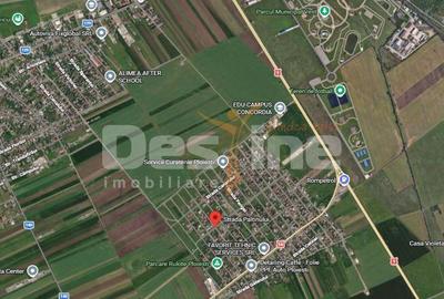 Teren Construcții intravilan de 500 mp, în Exterior Vest