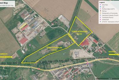Teren intravilan industrial de vânzare – Râșnov, zona Romacril - 1