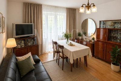 Apartament cu 4 camere decomandat, mobilat în Nufărul