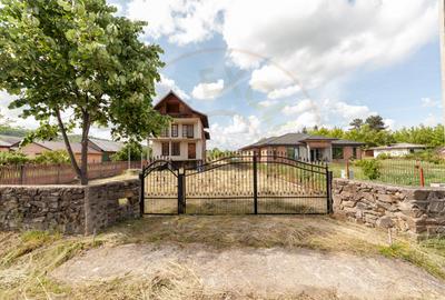 Casa +teren 1093 mp Domnesti-Arges cu o panorama superba! - 1