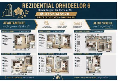 Apartament de vanzare 2 camere  tip studio 42mp Militari Chiajna com 0% - 5