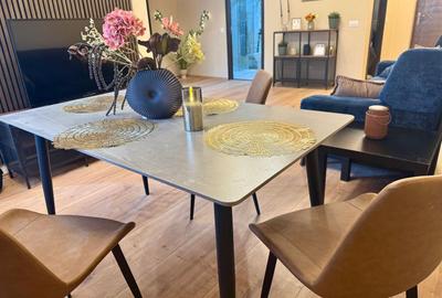 Apartament cu 3 camere semidecomandat, mobilat în Herăstrău