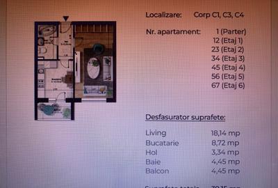 Garsoniera decomandata, bloc nou, metrou Berceni-500 metri - 4