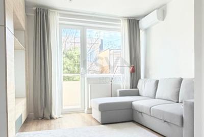Apartament cu 2 camere semidecomandat, mobilat în Floreasca