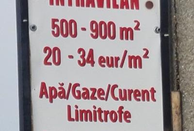 Teren Construcții intravilan de 500 mp, în Central
