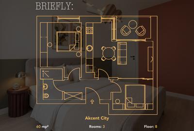 Akcent City – 3 Camere, 60 mp, Parcare -1 Inclusă, Metrou Jiului - 14
