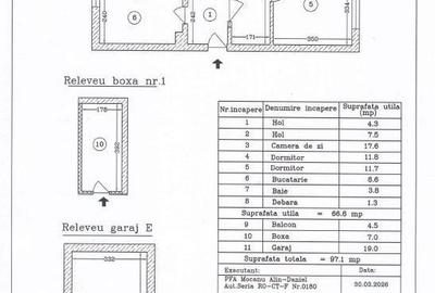 Tomis II | 3 camere decomandate | Garaj propriu | Boxă - 19