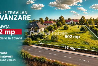 Teren Construcții intravilan de 502 mp, în Berceni