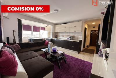 Apartament cu 3 camere semidecomandat, mobilat în Girocului