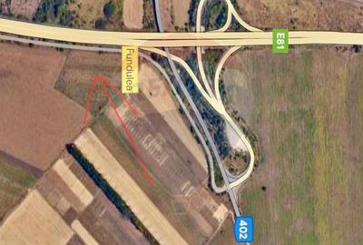 Teren 17112 mp de vanzare, A2 Fundulea, Autostrada Soarelui - 1