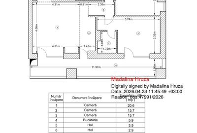 Apartament Premium 3 Camere The Level 3 Parcare Supraterana - 37