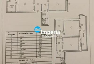 Apartament cu 4 camere decomandat în Canta