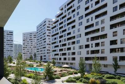 Apartament cu 2 camere spatios in proiect rezidential nou - 1