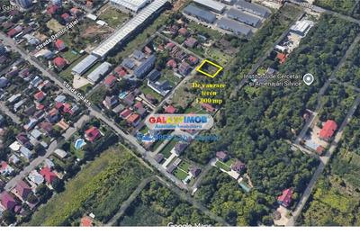 Teren Construcții intravilan de 1000 mp, în Nord-Est