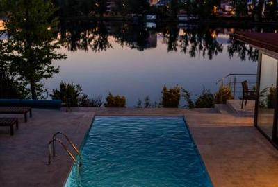 Baneasa lake House 340sqm, swimming pool, lake side deck - 35
