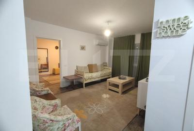 Apartament cu 2 camere nedecomandat, mobilat în Moara de Vânt
