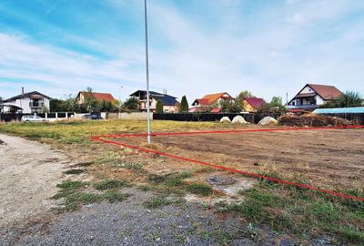 Teren intravilan de 506mp in Bod, intre case noi, utilitati, 28500euro - 4