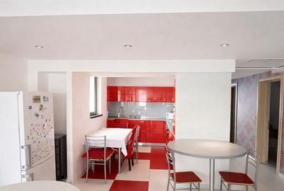 Apartament cu 3 camere decomandat, mobilat în Moșilor
