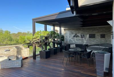 Penthouse cu 7 camere decomandat, mobilat în Herăstrău