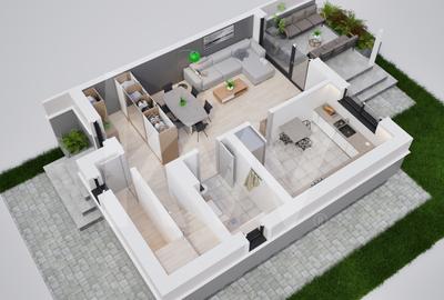 Casa duplex 4 camere in cartier nou Șură Mica - 7