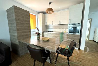 Apartament cu 2 camere semidecomandat, mobilat în Borhanci