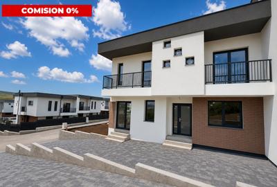 Casă cuplată  de vânzare  in cartier privat, zona Terra - 1