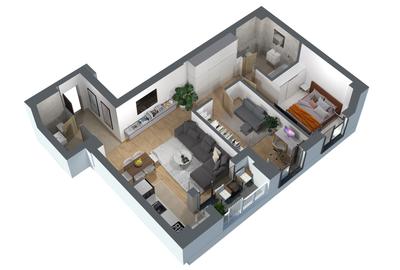 Apartament cu 3 camere decomandat în Circumvalațiunii