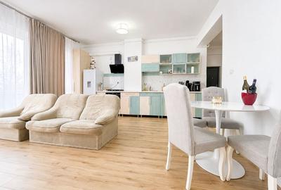 Apartament cu 2 camere semidecomandat, mobilat în Giroc