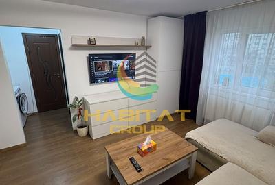 Apartament cu 2 camere semidecomandat, mobilat în Brâncoveanu