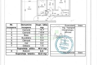 Apartament 2 camere decomandat, renovat, gata de mutare ,Zona Tractoro - 10