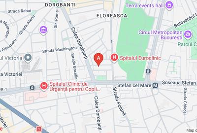 Apartament cu 2 camere decomandat, mobilat în Dorobanți