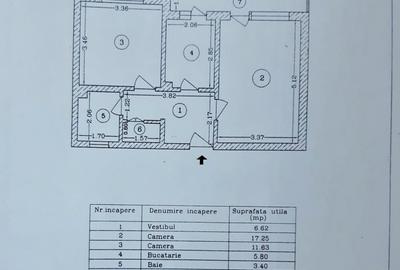 Ap. 2 camere Ciresica, aproape de Univ. Ovidius si  Mamaia. Gaze - 1