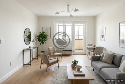 Apartament cu 2 camere semidecomandat în Vest