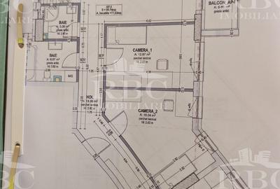 Apartament 100 mp cu patru camere in bloc nou, zona semicentrala - 14