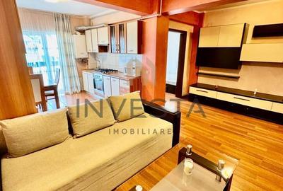 Apartament cu 2 camere semidecomandat, mobilat în Bună Ziua