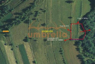 Teren de vanzare Marisel 1.500m²/19€ m² - 1