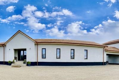 Vilă noua mediteraneană, cartier cu ponton la lac, peninsula Balotesti - 3