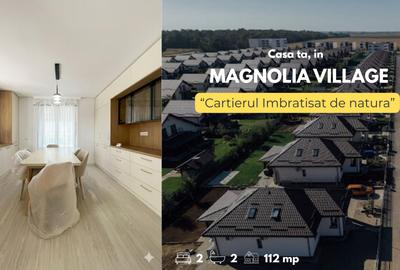 MAGNOLIA VILLAGE! Casă nouă cu vedere la munte, prima inchiriere! Negociabil - 1