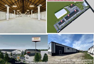 Spațiu industrial, de 1,200 mp, în Exterior Est