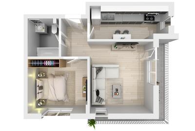 Apartament 2 camere Bragadiru constructie noua premium livrare 2027 trim 2 - 12