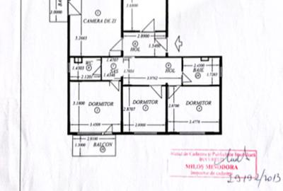 Apartament 4 camere Colentina / Maior Bacila - 1