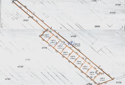 Teren Construcții intravilan de 716 mp, în Central