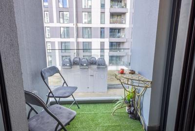 Apartament cu 2 camere semidecomandat, mobilat în Pipera