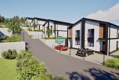 Case tip duplex de vanzare, 101 mp utili, 230 mp teren, in Corunca - 1