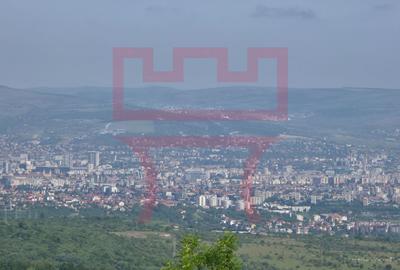 Teren Feleacu   2.800mp parcelabil 4 unitati utilitati asfalt panorama - 9