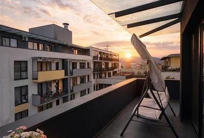 Apartament de lux cu 2 camere, terasa 25 mp,  parcare subterana – Central - 2