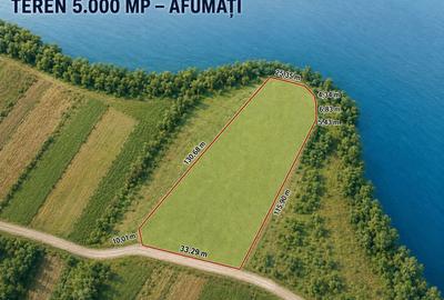 Teren agricol extravilan de 5000 mp, în Afumați