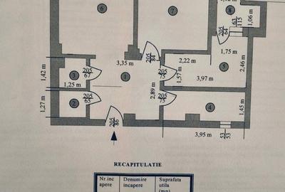 APARTAMENT 4/9 70 MP MONOLIT VEDERE SUPERBA DAMBOVITA SI BIBLIOTECA  MOBILAT - 8