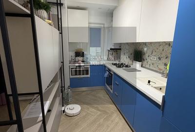 Apartament cu 2 camere semidecomandat, mobilat în Giurgiului