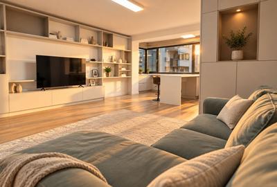 Apartament cu 2 camere decomandat, mobilat în Pipera